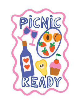 Picnic Ready - Juicy Summer Club – Bügelbild – Übersicht