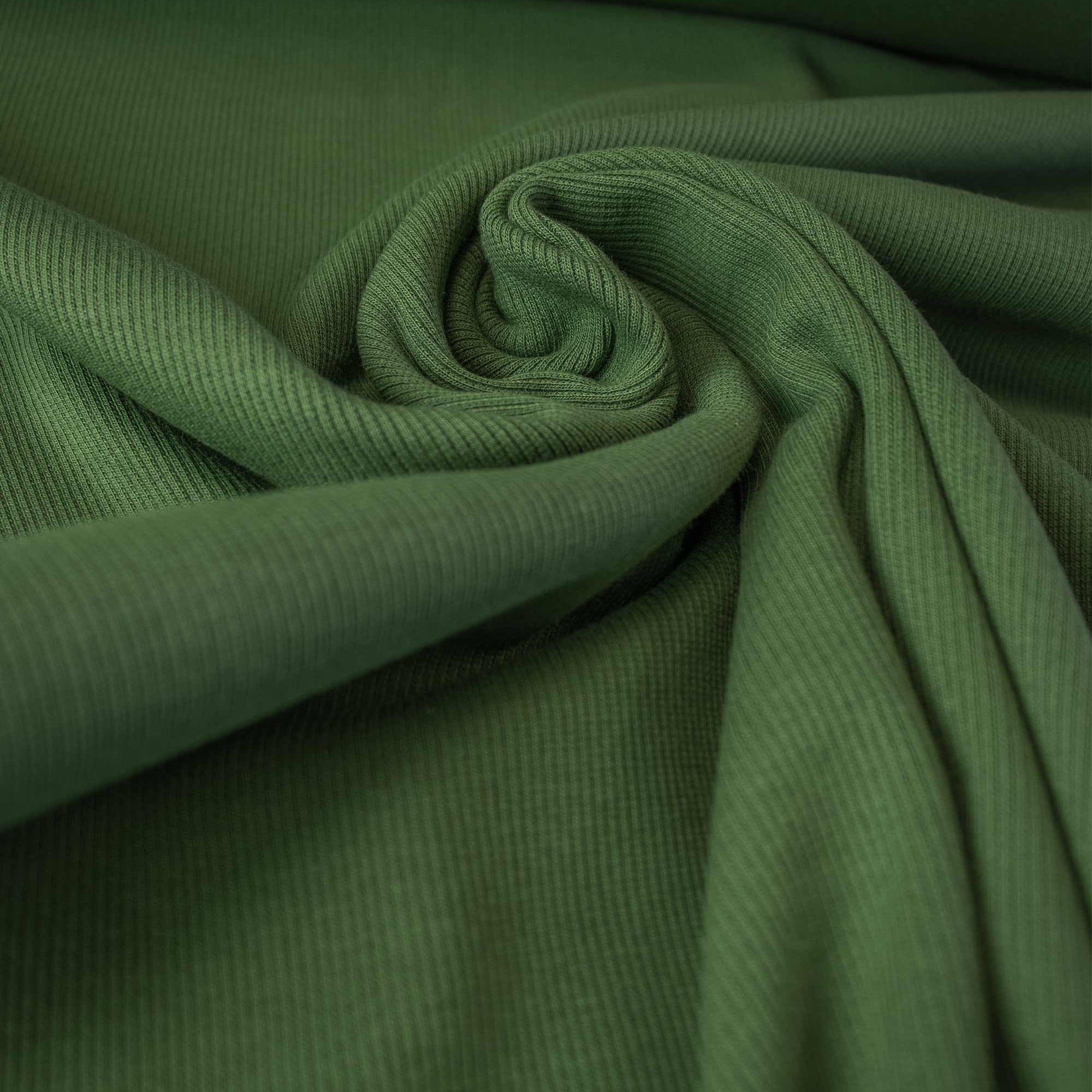 Moss Green – Donkergroene stof