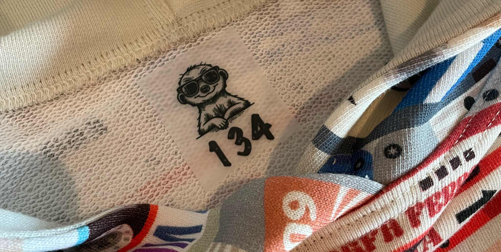 Strijkbare maatlabels om je outfit af te maken