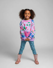Bloom Boom Lilalicious | French Terry | 170 cm breit