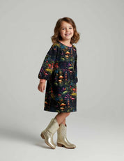 Fairy Forest Midnight Garden | French Terry | 170 cm breit