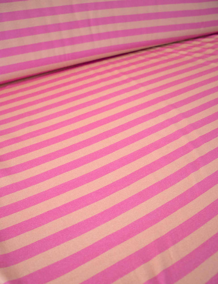 Berry Stripe | Jersey aus 100 % Baumwolle | 170 cm breit