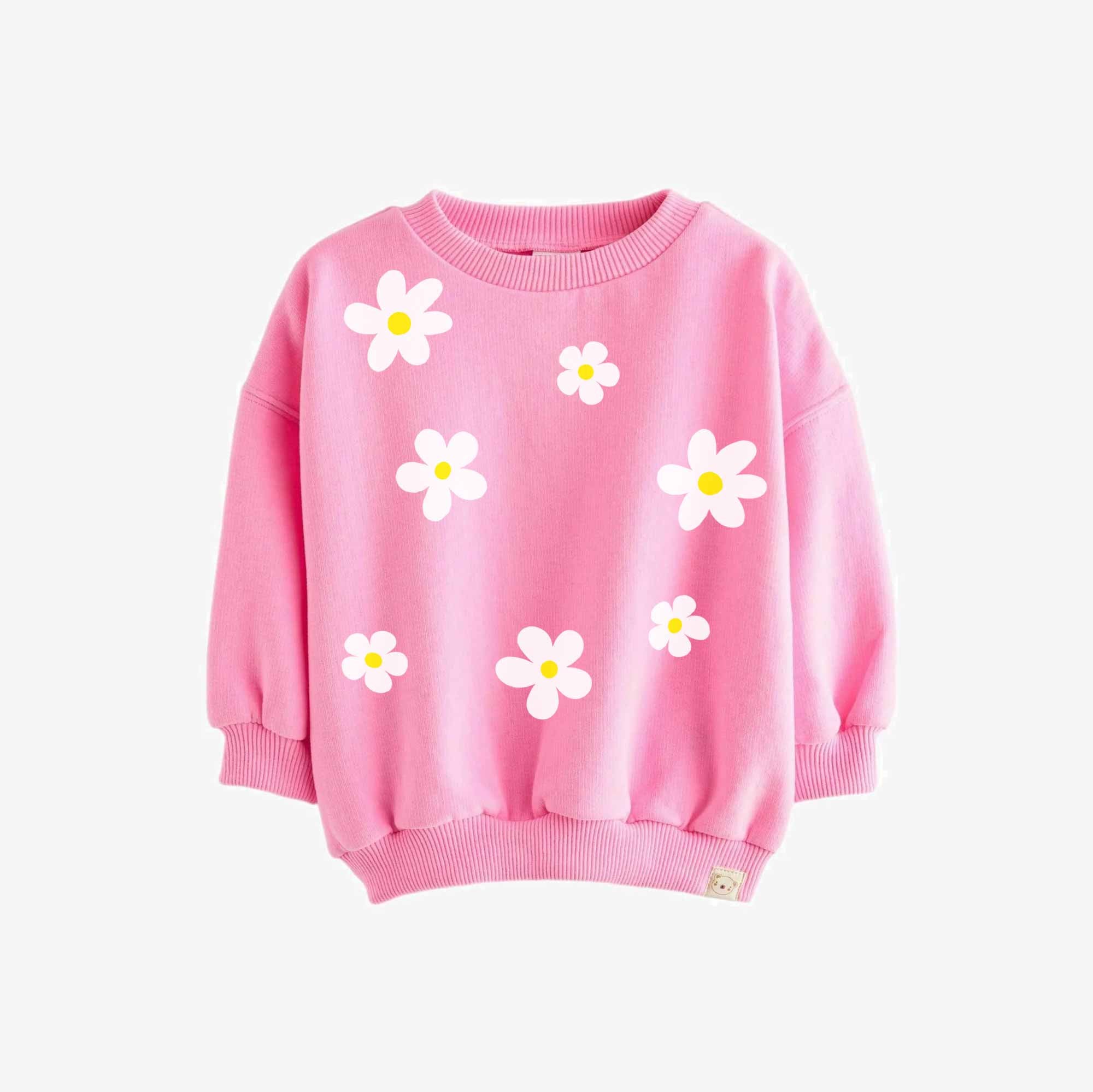 Weiße Blumen | All-over Transferfolie
