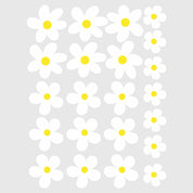 Weiße Blumen | All-over Transferfolie