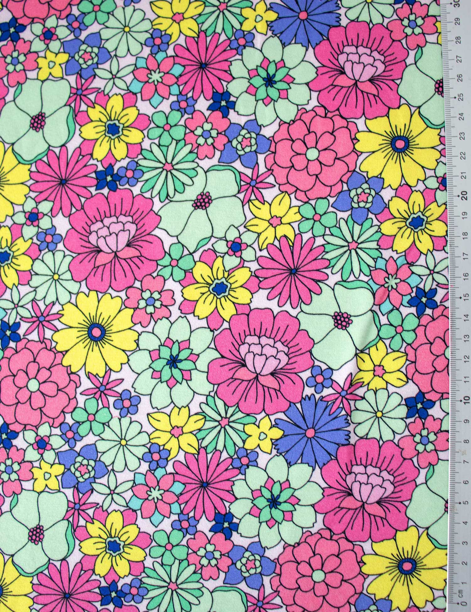 Bloom Parade – Leuchtend | Trikot | 170 cm breit