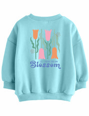 Blossom - Abstrakte Blume | Bügelbild