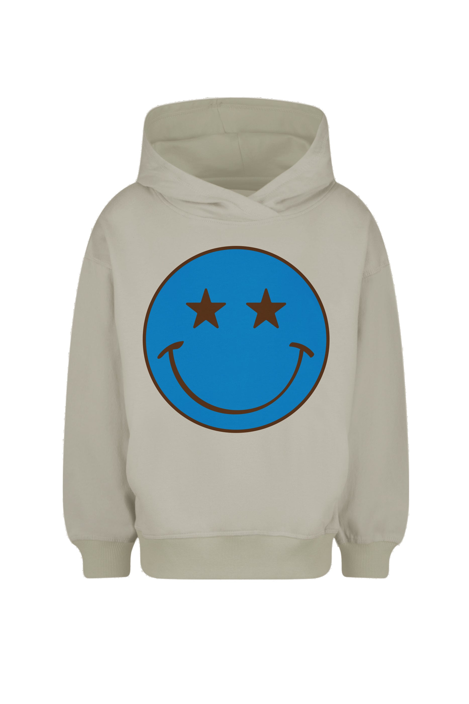 Smiley Blue | Bügelbild