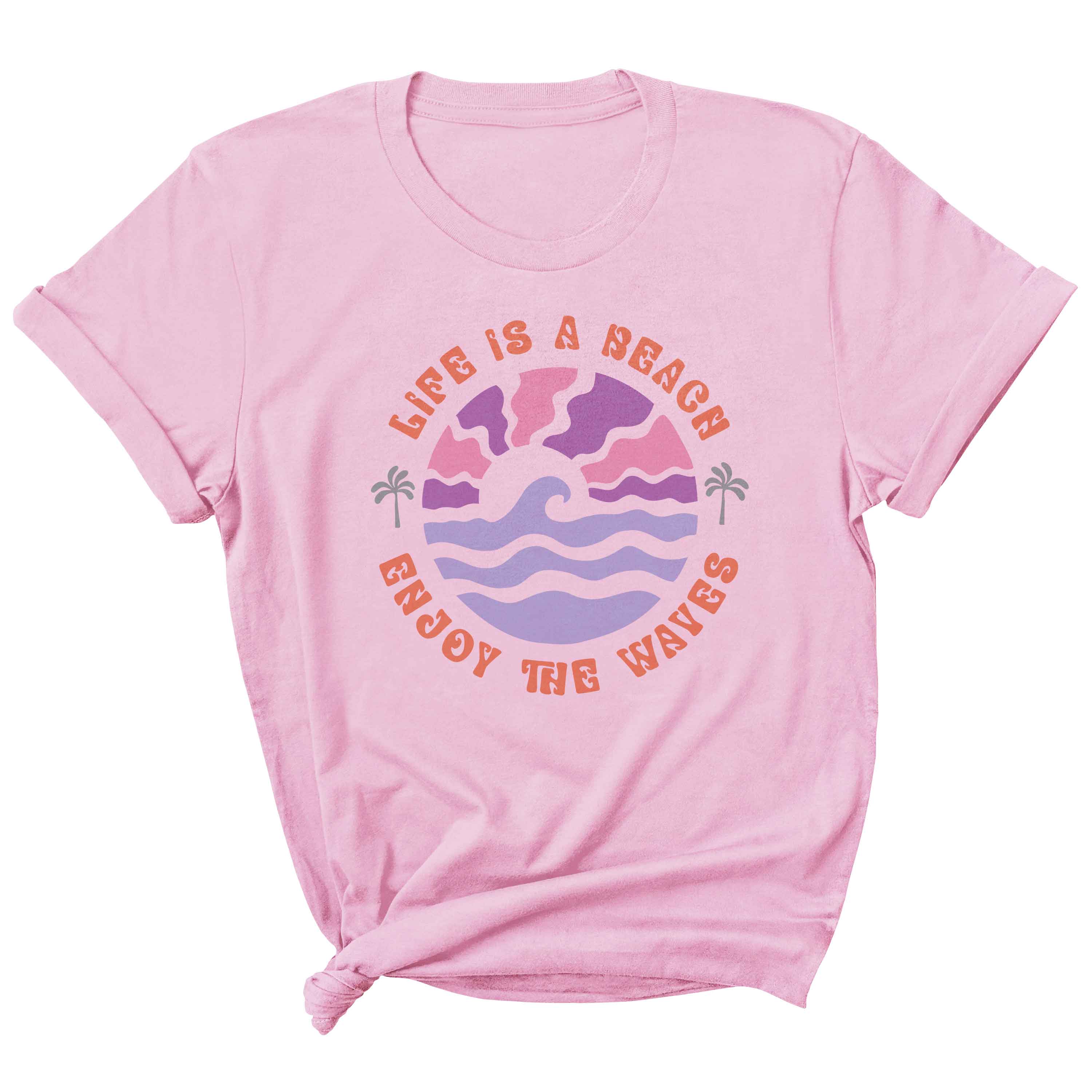 Boho-enjoy-the-waves-tshirt-roze.jpg