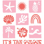 Tan o'clock - Boho Summer | Bügelbild
