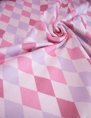 Candy Diamonds | 100 % Baumwoll-Frottee | 170 cm breit