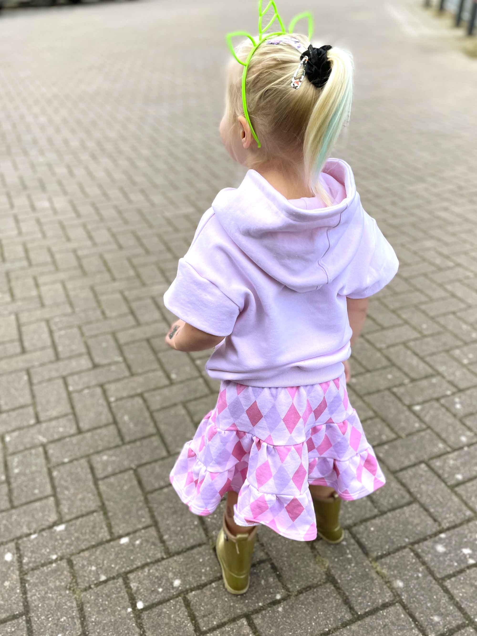 Candy Diamonds | 100 % Baumwoll-Frottee | 170 cm breit