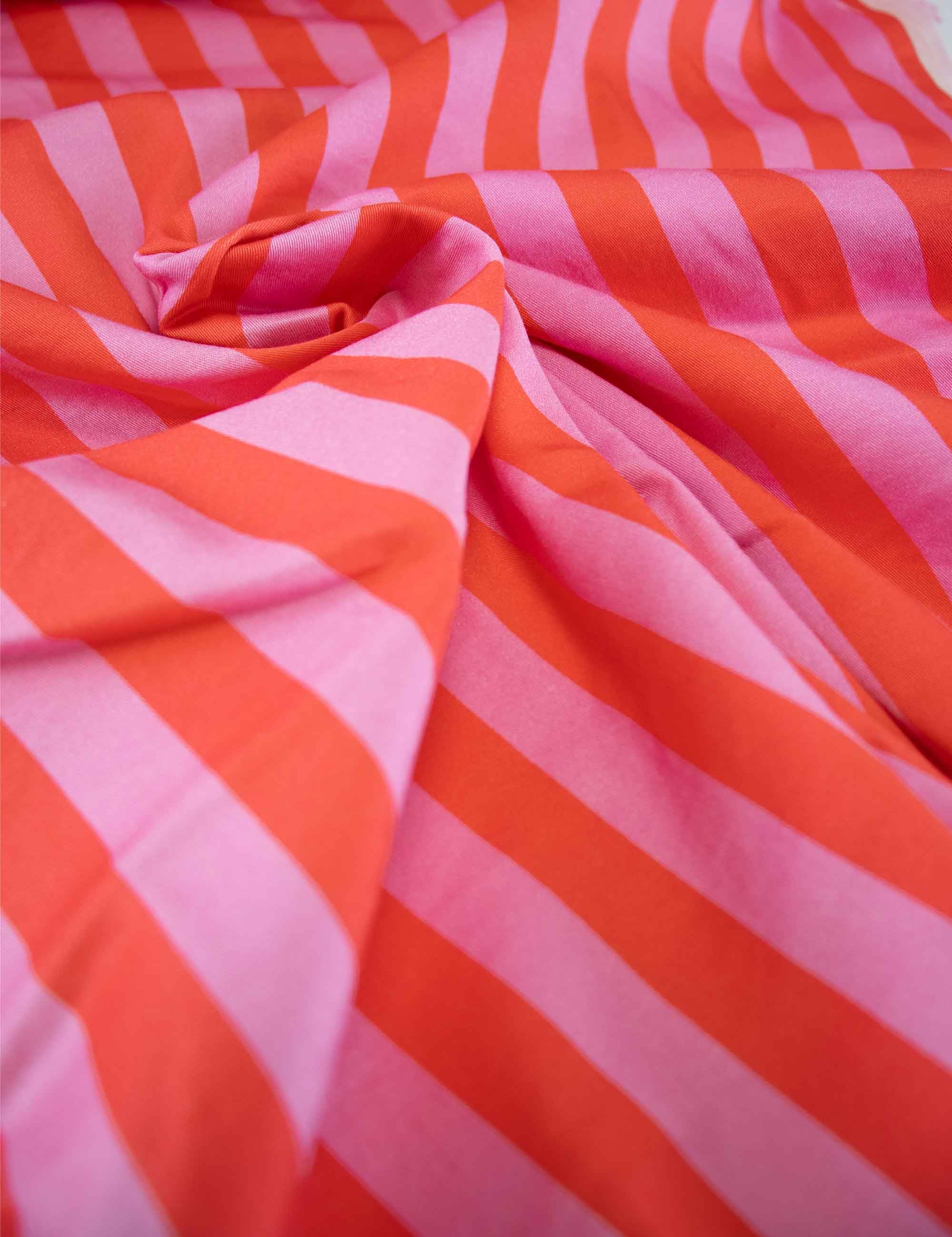 Candy Clash (B-Ware) | Baumwoll-Twill-Stretch