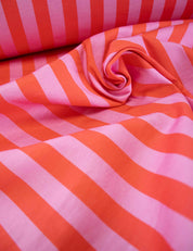 Candy Clash (B-Ware) | Baumwoll-Twill-Stretch