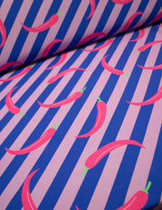 Chili Pop Lila | French Terry | 170 cm breit