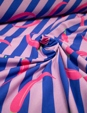 Chili Pop Lila | French Terry | 170 cm breit