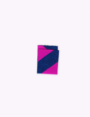 Color Pop - Rosa & Blau | Gewebtes Nählabel