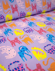 Coole Katzen Lilalicious | Trikot | 170 cm breit