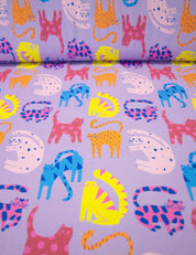 Coole Katzen Lilalicious | Trikot | 170 cm breit