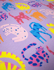 Coole Katzen Lilalicious | Trikot | 170 cm breit