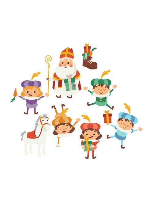Sinterklaas | Allover-Transferfolie