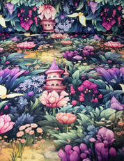 Fairy Forest Dawn Glow | French Terry | 170 cm breit