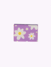Flowers Lilac | Gewebtes Nählabel