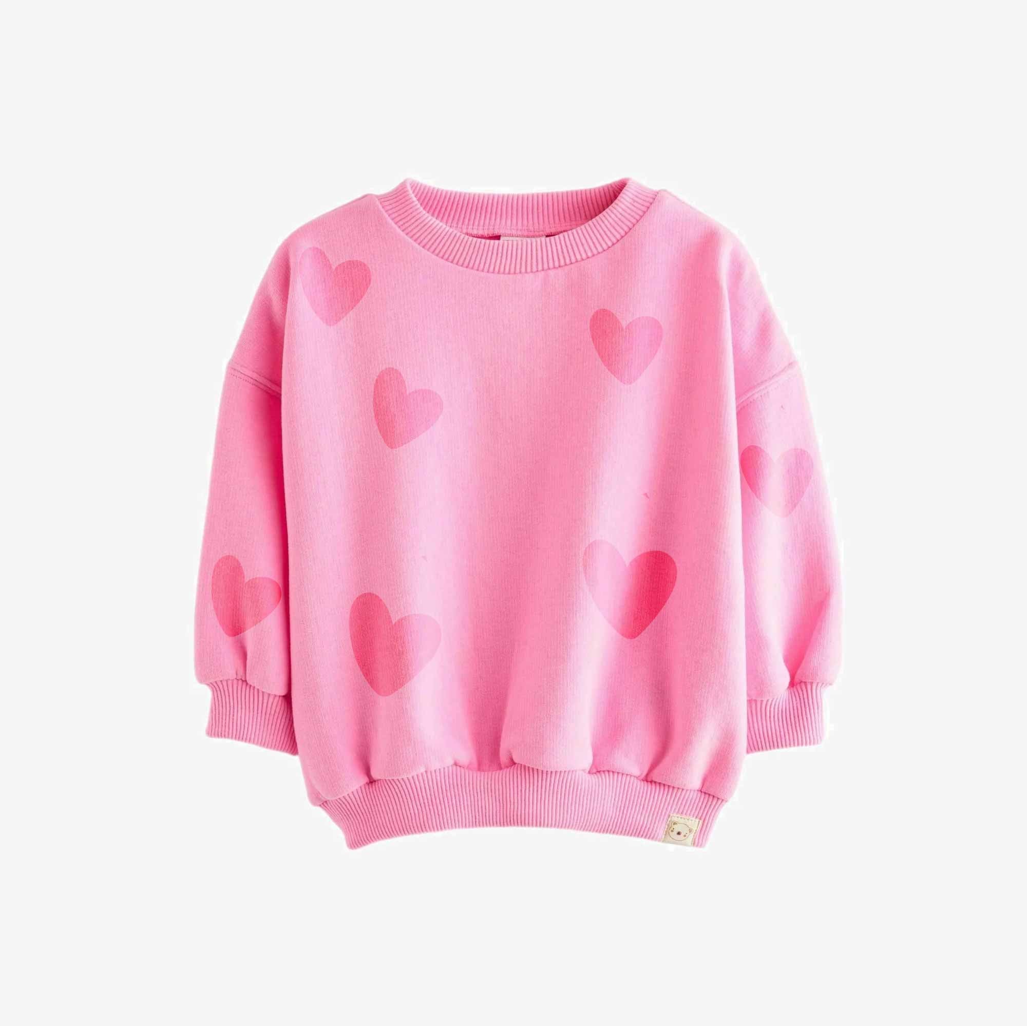 Peach Hearts | All-over Transferfolie