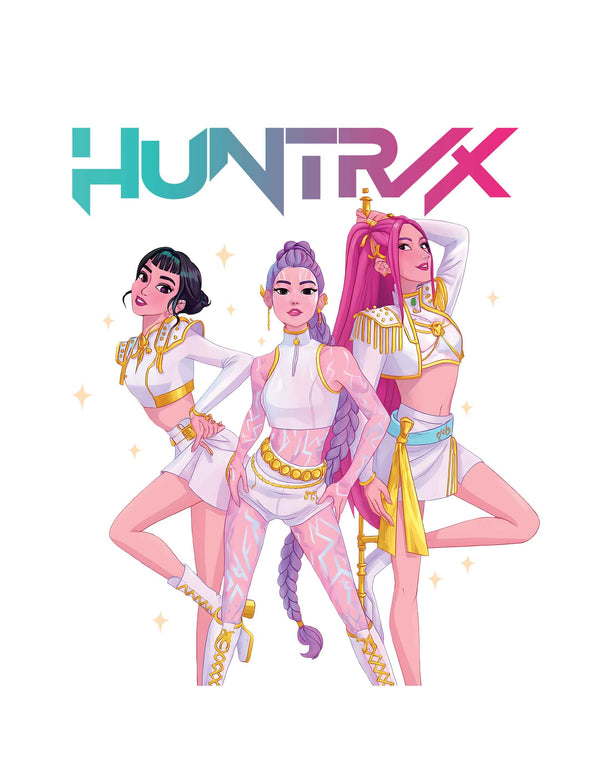 Huntrix Gold Edition – Bügelbild