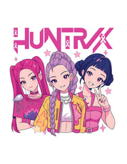Huntrix Pink Edition | Aufbügeltransfer