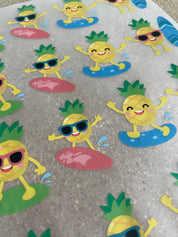 Surfende Ananas - Fabric Frenzy