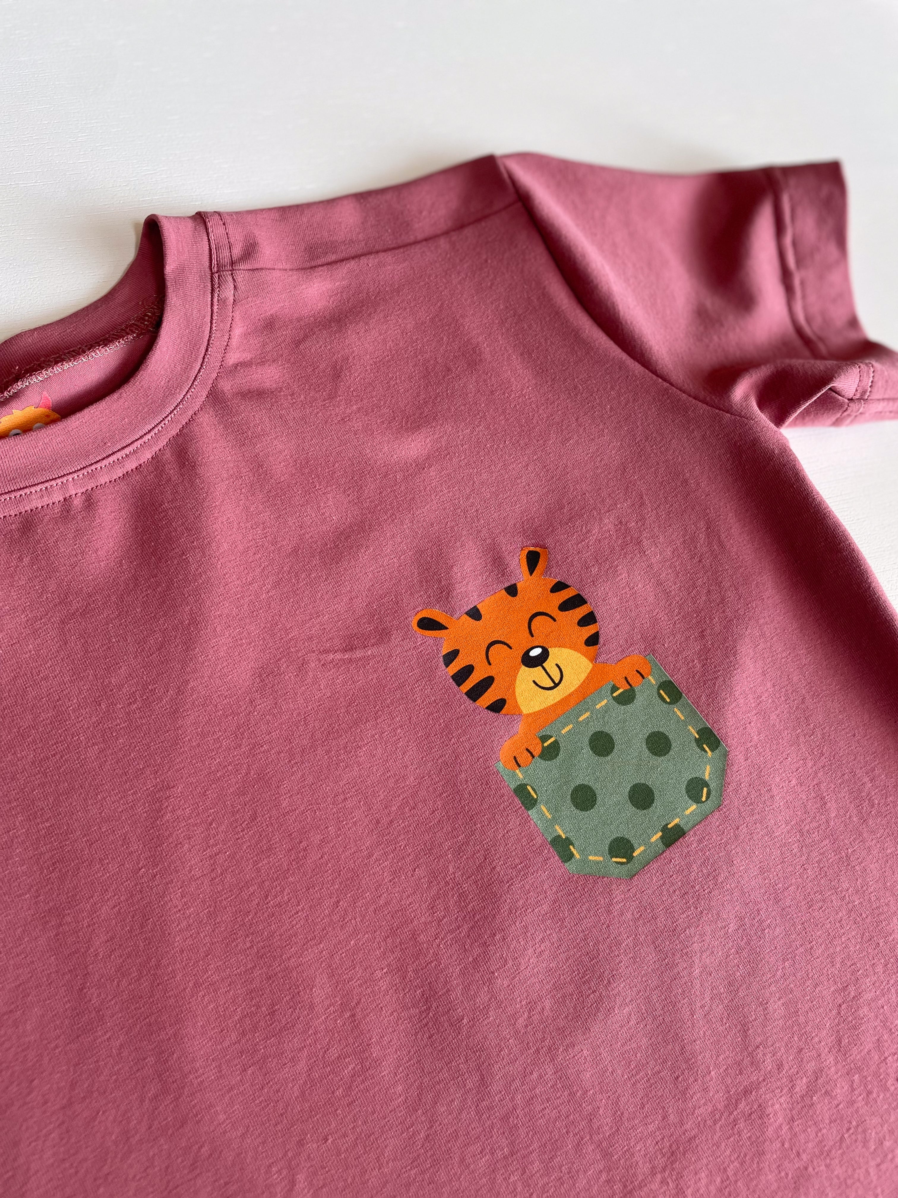 Tiger - Pocket Fun | Bügelbild