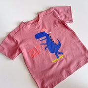 Hello Dude Blue Dino | Bügelbilder