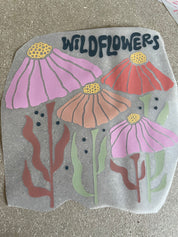 Wildblumen - Boho Herbst | Bügelbild