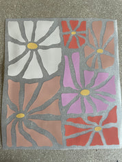 Flowers - Boho Herbst | Bügelbild