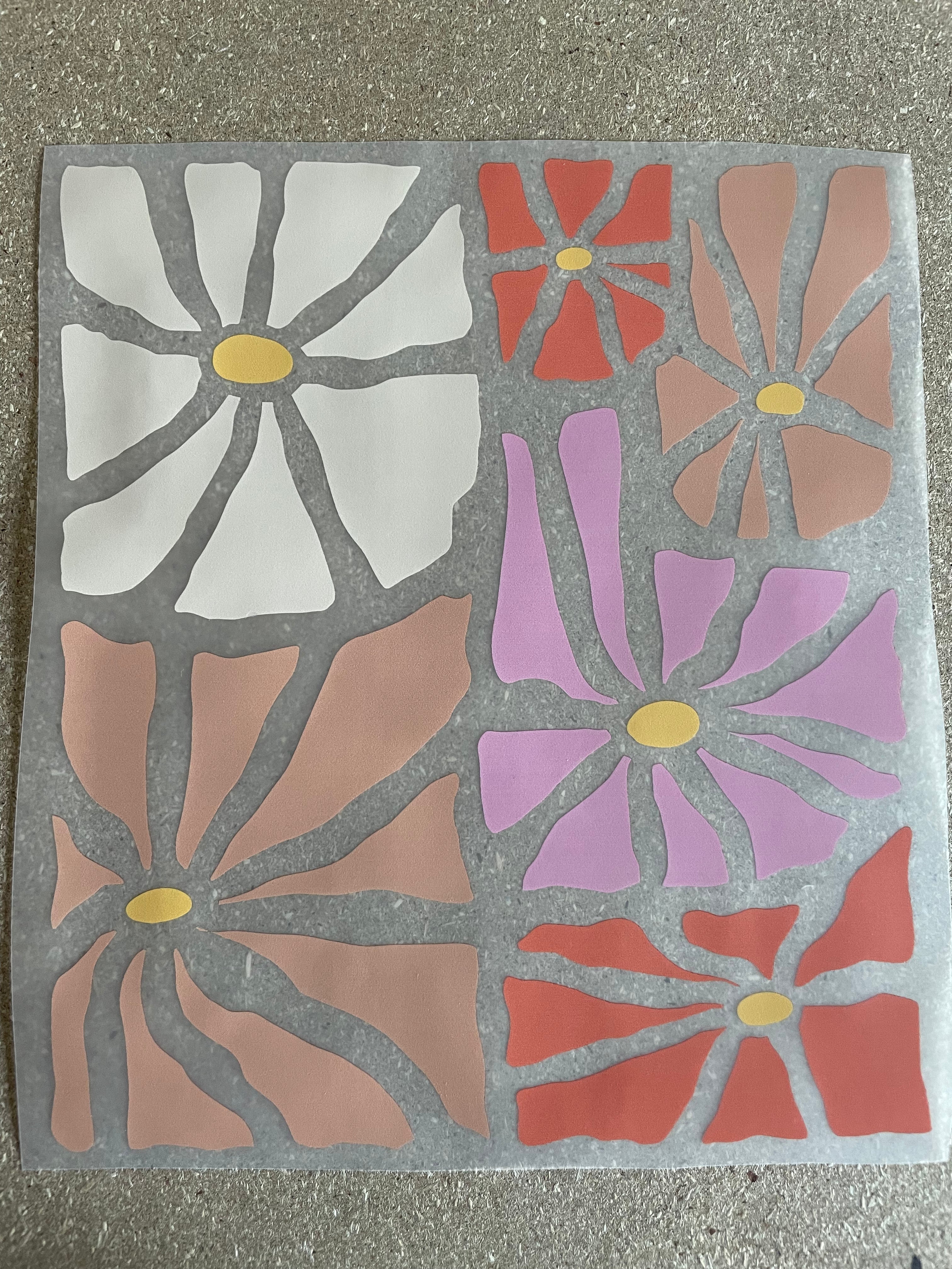 Flowers - Boho Herbst | Bügelbild