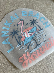Lanikai Beach – Blauer Sommerkleidungstransfer
