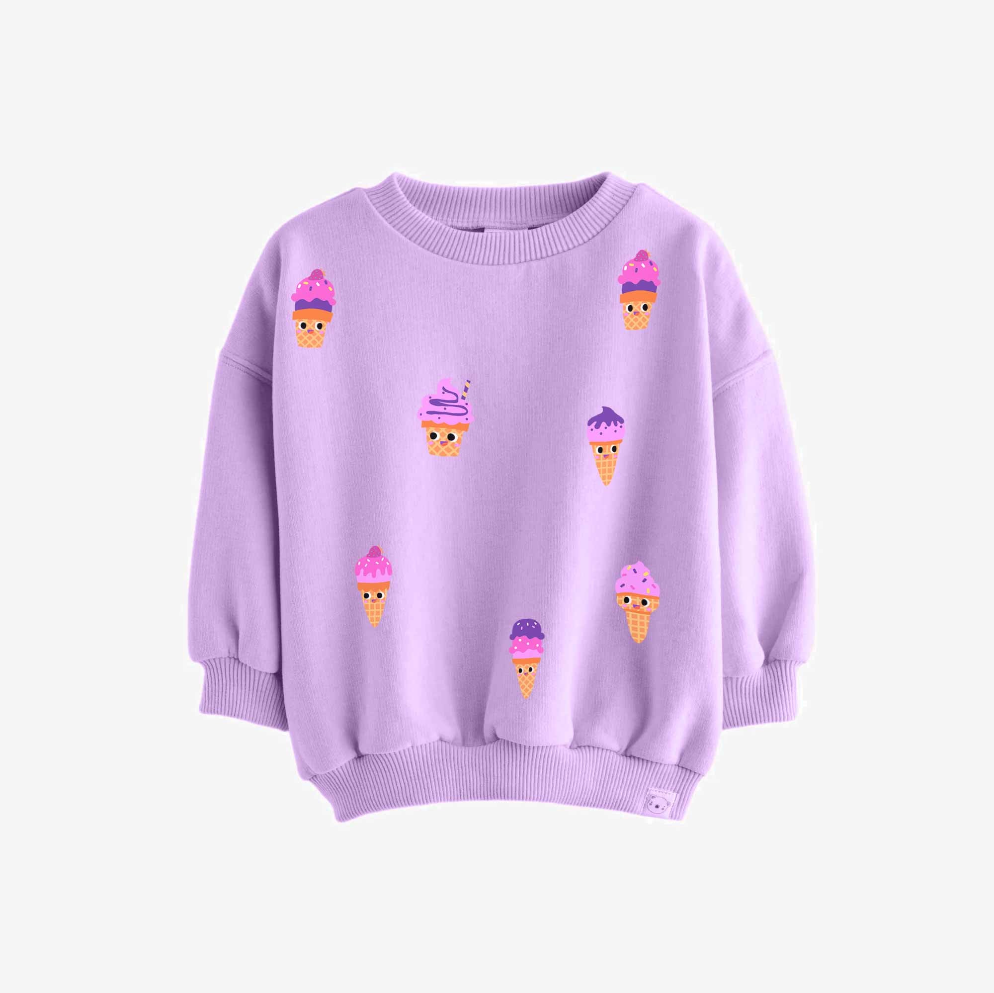 Eiscreme Lila | All-over Transferfolie