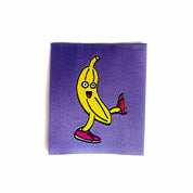 Let's Go Bananas | Gewebtes Nähetikett