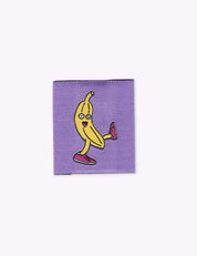 Let's Go Bananas | Gewebtes Nählabel