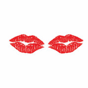Kisses Red | Allover Transferfolie