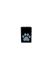 Little Blue Paw | Gewebtes Einnähetikett