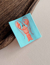 Lobster | Gewebtes Nähetikett