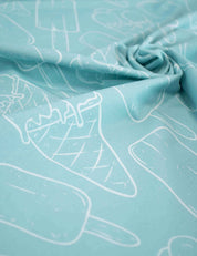 Melty Days Blau | Trikot | 170 cm breit