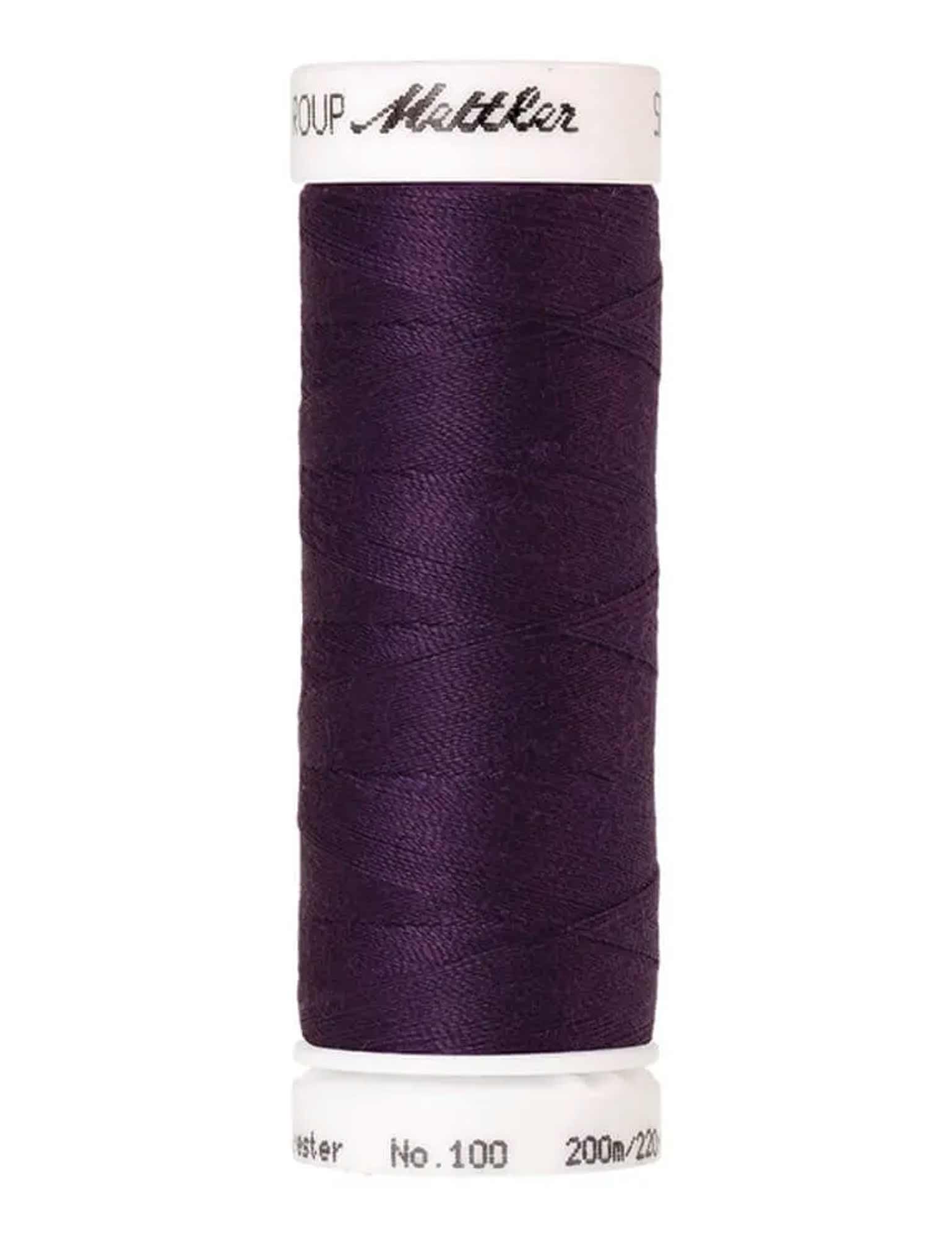 Mettler Seralon Nähgarn 200m - #0578 - Midnight Plum