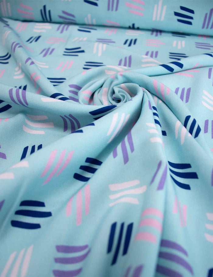 Minty Brush | 140cm breit | Viskose