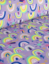 Rainbow Rush Lilalicious | French Terry | 170 cm breit