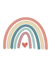 Regenbogen 2 - Boho Regenbogen - Kleidungstransfer