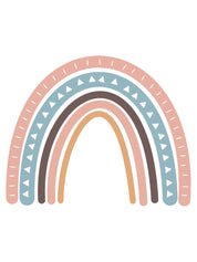 Regenbogen 5 - Boho Regenbogen - Kleidungstransfer