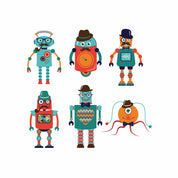 Retro-Roboter - Stoffrausch