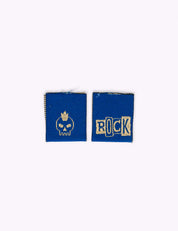Rock Blue | Gewebtes Nählabel